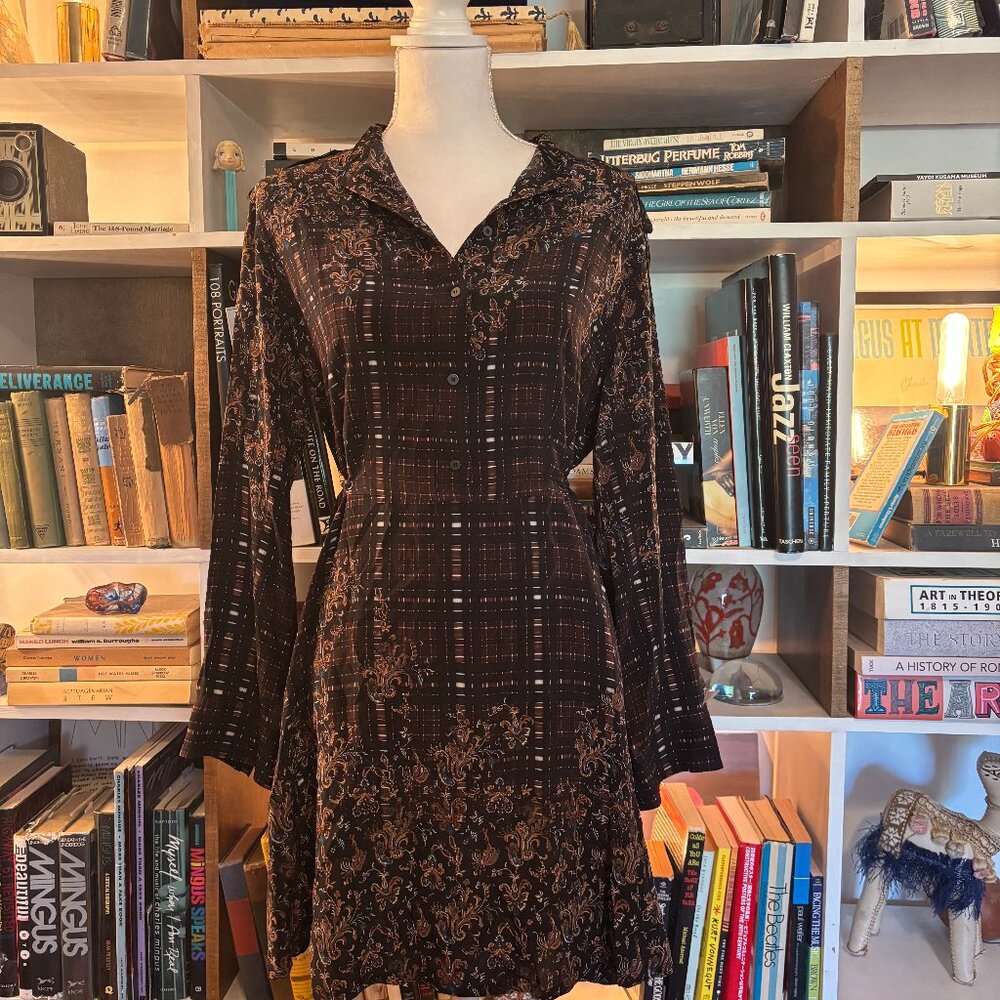 ALL SAINTS SILK SANKO DRESS